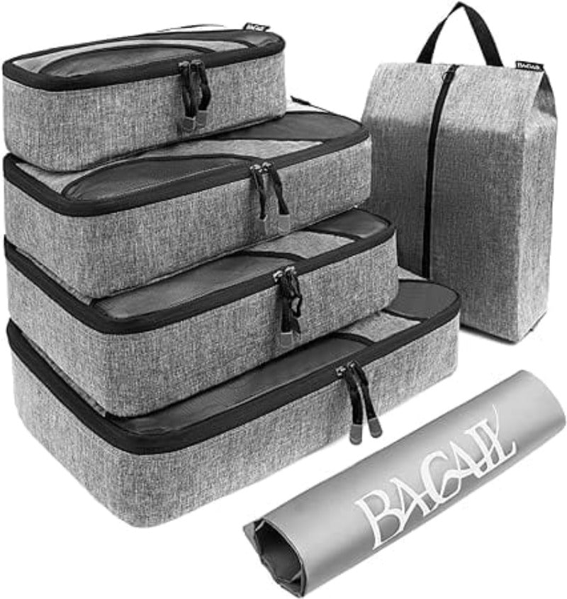 BAGAIL Clear Packing Cubes Packing Organizer for Travel Accessories Lu –  Bagail