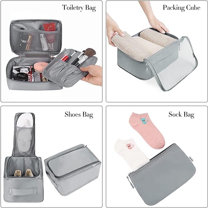 Extra Large Compression Packing Cubes for Travel-Extra Packaging