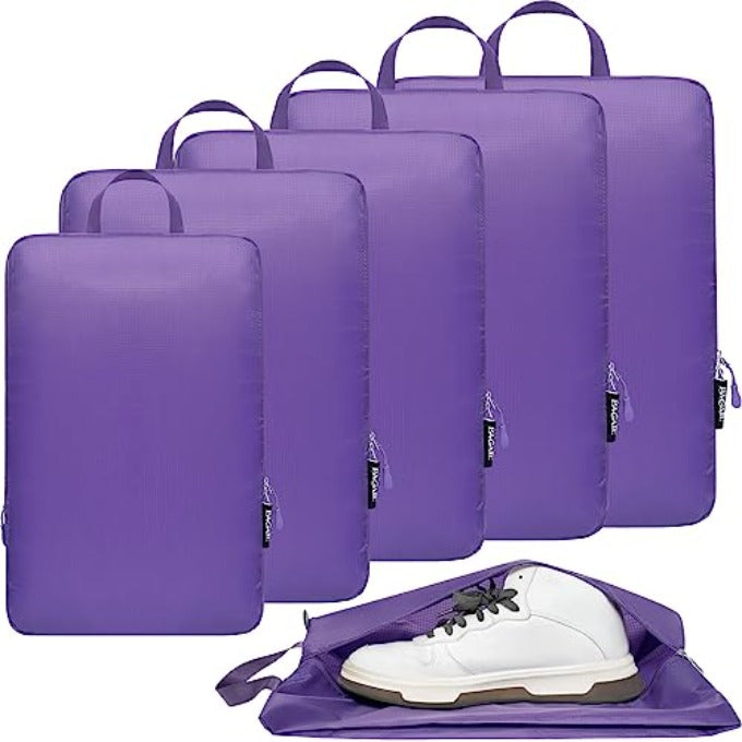 16 Pack Travel Compression Bags for Clothes Luggage , Space Saver