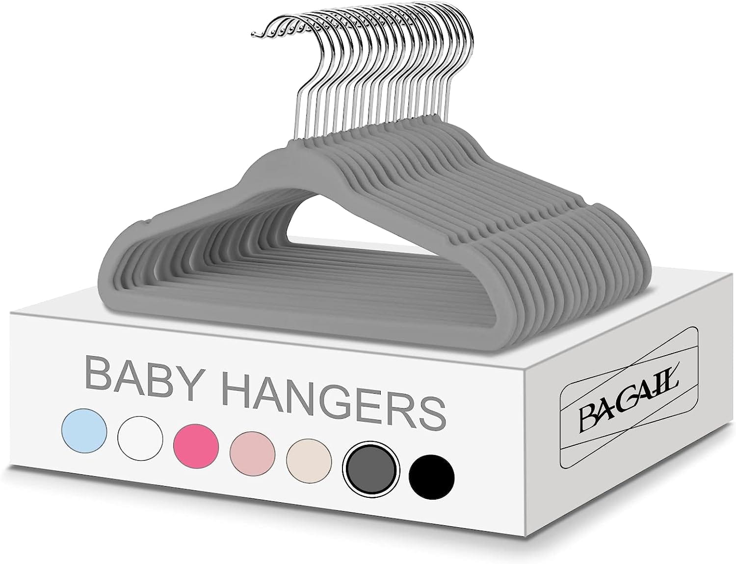  60pk Made in USA Baby Hangers