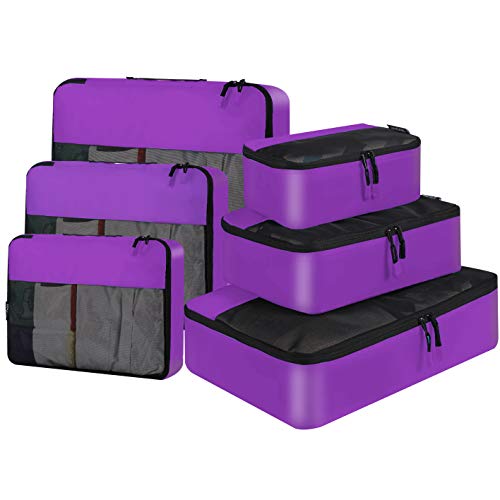 Essentials: BAGAIL 8 Set Packing Cubes, Lightweight Travel Luggage Org – C  Suite Travel