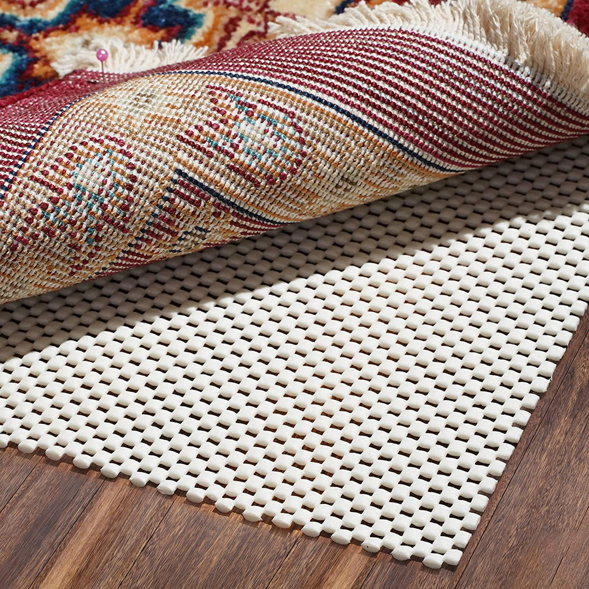 Non Slip Area Rug Pad Gripping Carpet Pad for Area Rugs and Hardwood Floors
