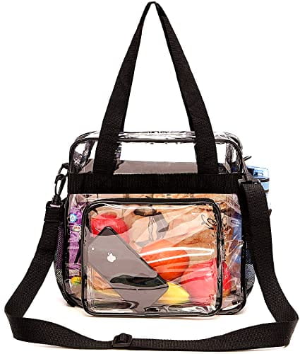Take Me Out to the Ball Game - Black / Clear Crossbody Stadium Bag – Beauty  Bird Vintage
