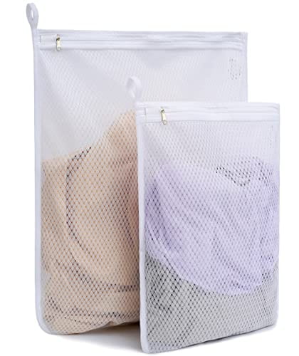 Mesh Laundry Bags,Premium Travel Storage Organization Wash Bags for Blouse,  Hosiery, Stocking, Underwear, Bra Lingerie